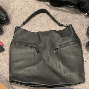 Botkier Black Leather Shoulder Bag